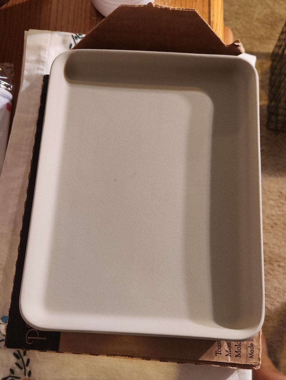 The Pampered Chef toaster oven pan